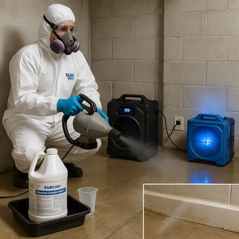 Sanitization and Odor Removal process in Merton, WI