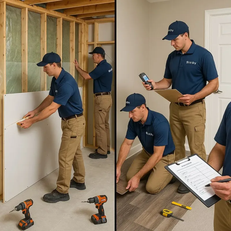 Repairs and Reconstruction process in Merton, WI
