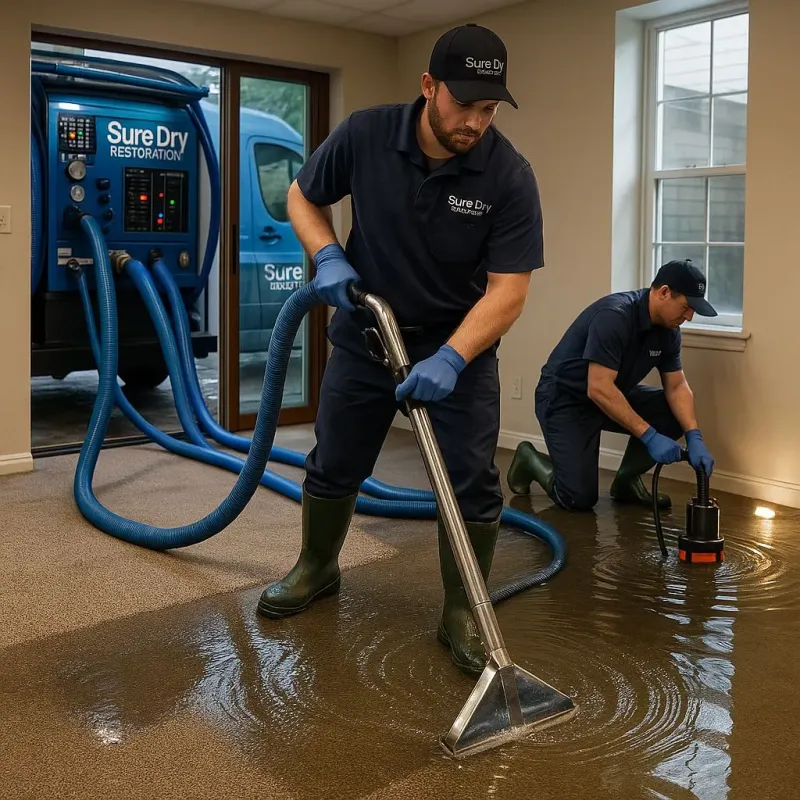 Water Extraction and Removal process in Merton, WI